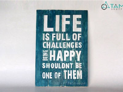 Tranh gỗ Vintage LIFE